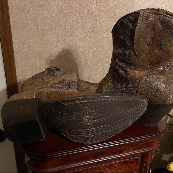 COPY - Ariat Leather Circuit Cruz Brushed Silver Bootie - Picture 11 of 12